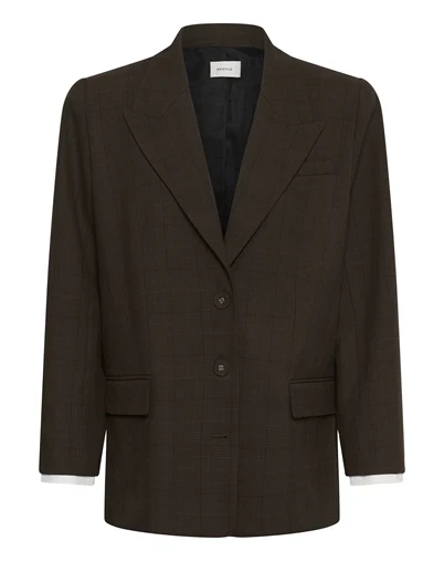 Gestuz - GZLavana Blazer - Brown Check